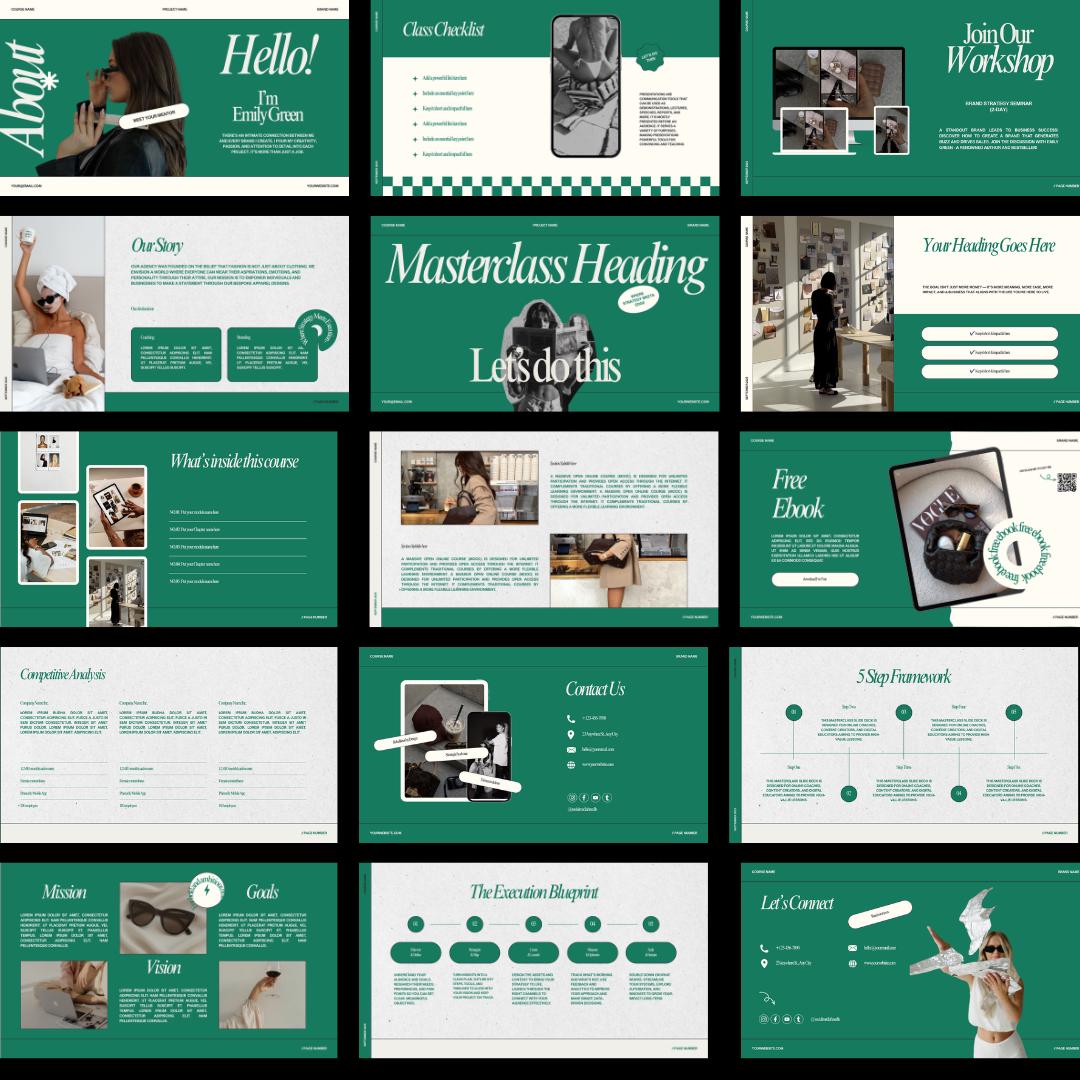 Canva Slide Deck Template for Coaches - preview 8