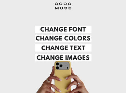 Beginner UGC Portfolio Website Template | Canva UGC Creator / Influencer Website | Modern Neutral Style