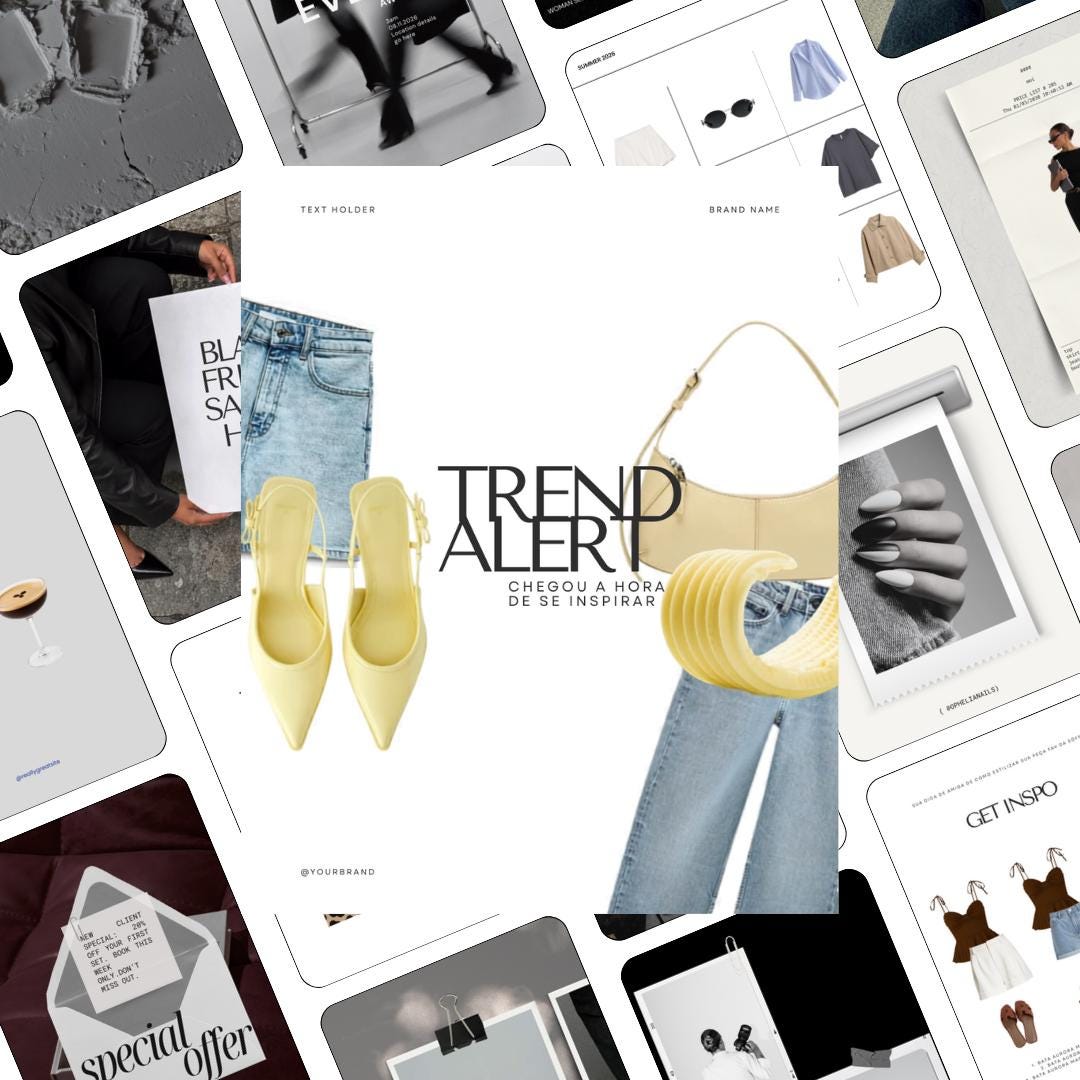 Pinterest Inspired Social Media Templates |  Ecommerce Instagram Posts | Editable Social Media for online Store template | Canva Templates