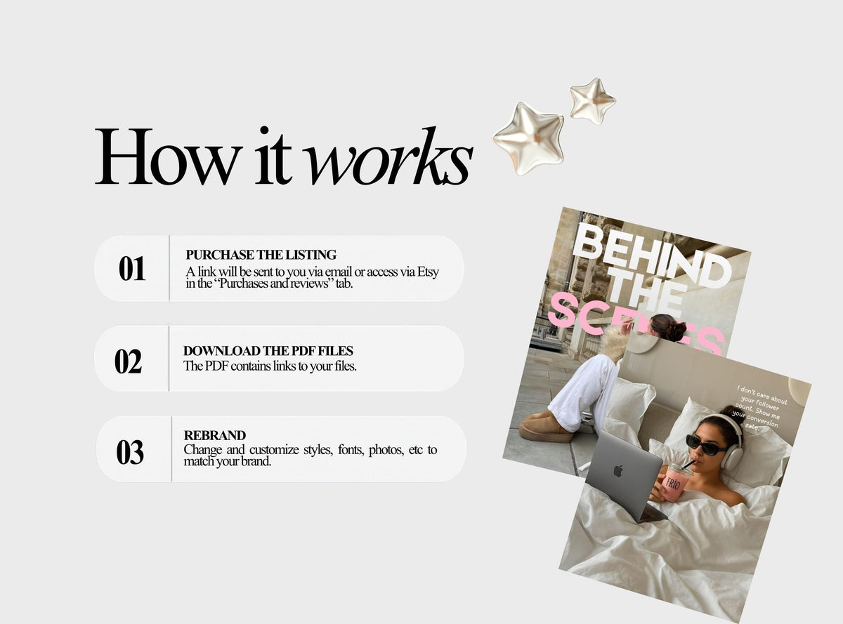 That Girl Instagram Templates | Canva Lifestyle Templates | Content Creator Posts | Feminine Social Media Templates | Photo Dump
