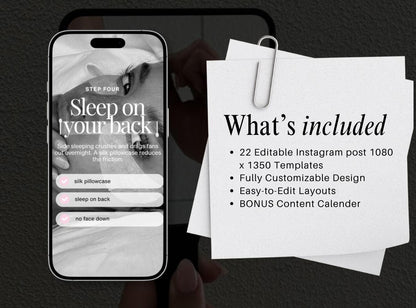 Lash Tech Instagram Templates | Pink Canva Posts for Lash Artists (Digital Download)