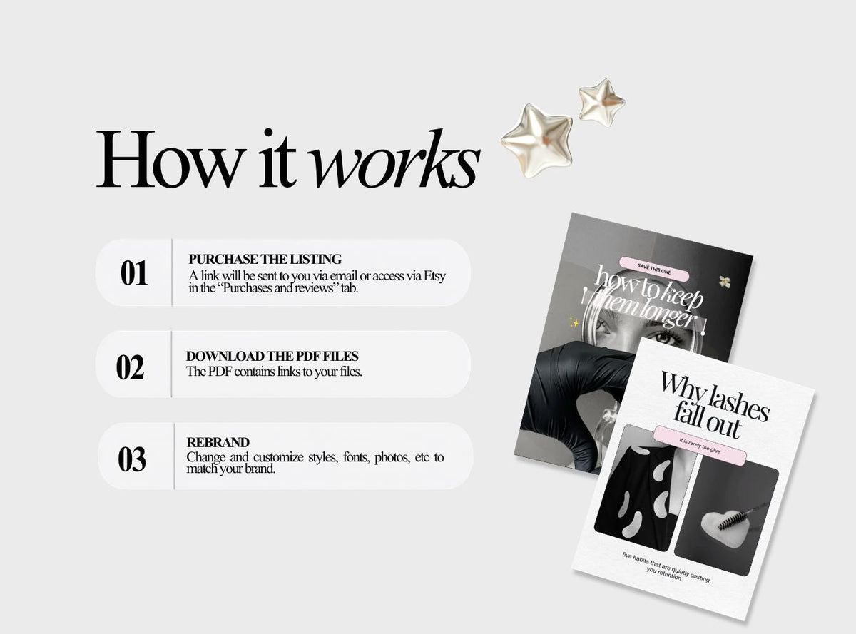 Lash Tech Instagram Templates | Pink Canva Posts for Lash Artists (Digital Download)
