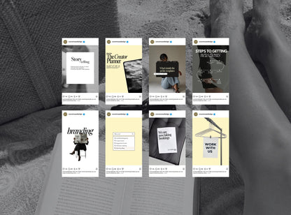 Editable Instagram Templates Canva | Yellow SMM Content Pack | 20 Social Media Post Templates