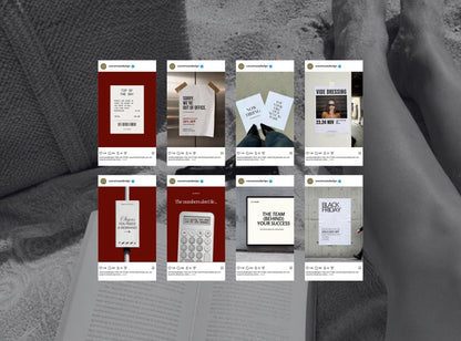 Editable Instagram Templates Canva | Burgundy Ad Mockup Content Pack | 30 Social Media Post Templates
