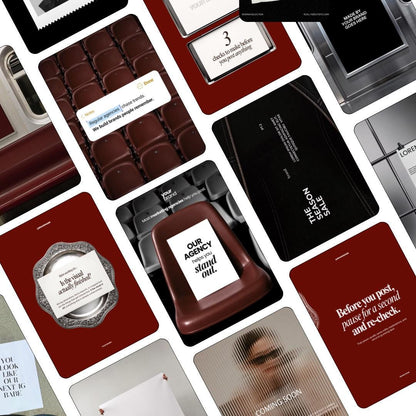 Modern Ad Creative Templates | 30 Canva Ad Mockups & Instagram Post Templates | Static Ads Social Media Managers Small Business Marketing