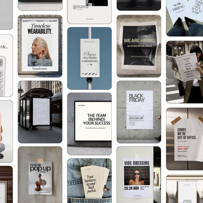 41 Ad Mockup Canva Templates | Instagram Post & Meta Ad Creative Templates | Static Ads, Scroll Stopping Social Media Marketing Kit