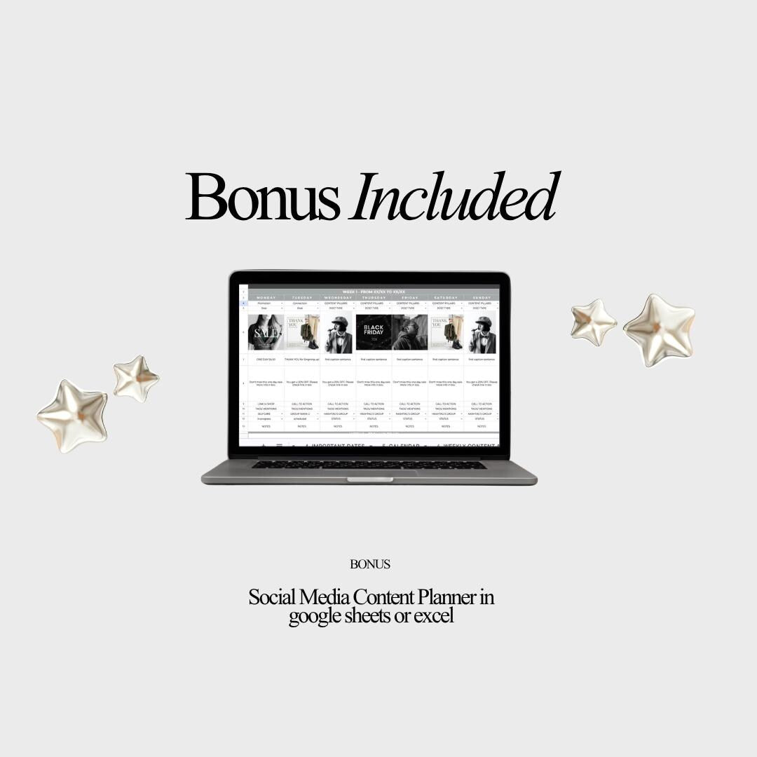 Pink Pinteresty Instagram Templates | UGC Content Creator Social Media (Canva) Pink, Yellow