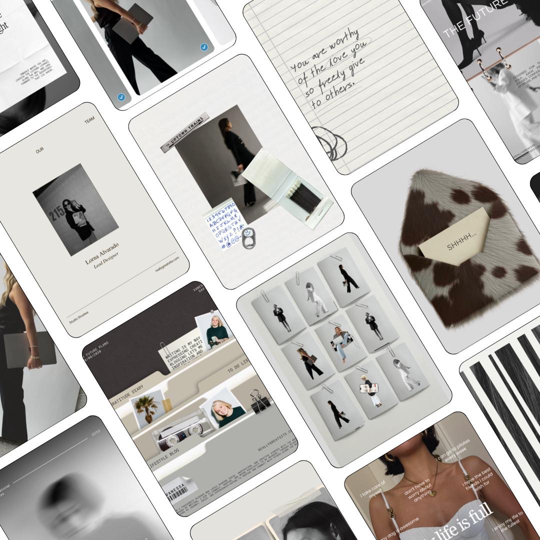 Editorial Instagram Templates | Magazine-Style Feed (Canva Editable)