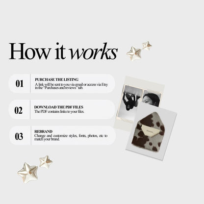 Editorial Instagram Templates | Magazine-Style Feed (Canva Editable)