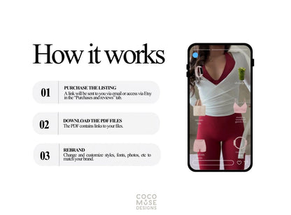 Viral Pilates Reel Templates| Studio & Instructor Social Media (Canva) Pink, Yellow  | Instagram Reels for iOS | TikTok Vlog Video Templates