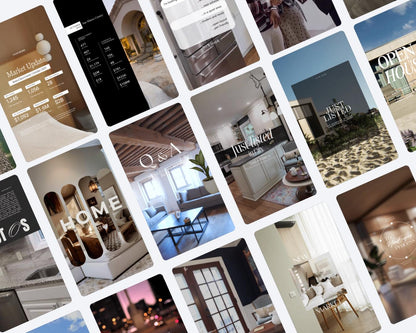 Real Estate Video Reel TikTok Canva Video Reels | Real Estate Social Media | Real Estate Marketing | Instagram Canva Template | Templates