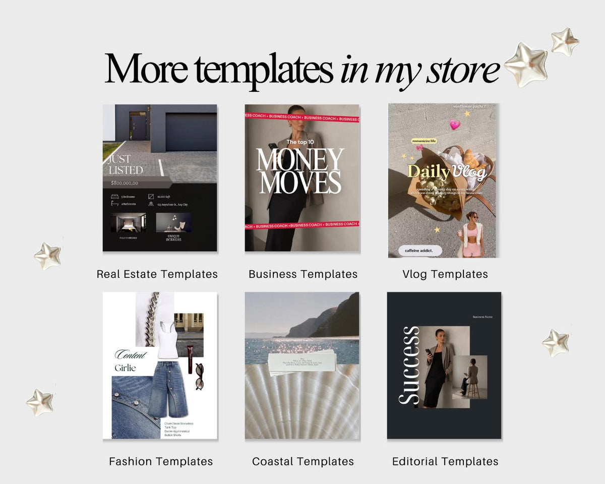 Real Estate Video Reel TikTok Canva Video Reels | Real Estate Social Media | Real Estate Marketing | Instagram Canva Template | Templates