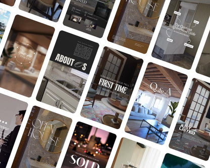 Real Estate Video Reel TikTok Canva Video Reels | Real Estate Social Media | Real Estate Marketing | Instagram Canva Template | Templates