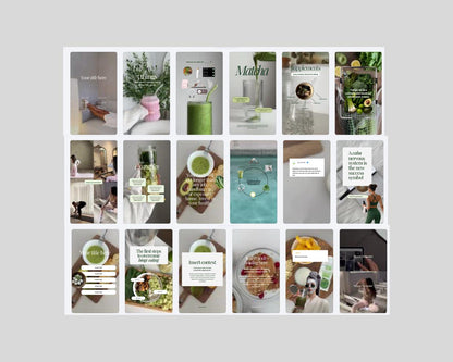 Viral Reel Templates for Wellness Coach | Instagram Reels for iOS | TikTok Vlog Video Templates | Editable Social Media | Canva Templates