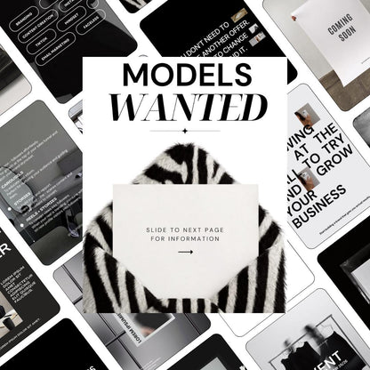 Social Media Manager Instagram Canva Templates | Editorial Social Media Kit (Digital Download)