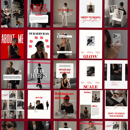 Business Coach Instagram Templates, Business Templates, Business Coach Social Media, Business Branding, consultants Social Media