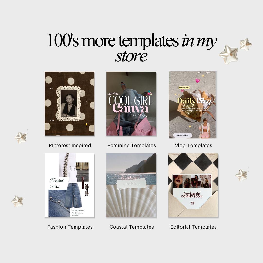 Editorial Instagram Templates Canva, Editable Social Media Templates for Business, Luxury Aesthetic Instagram Post, Burgundy