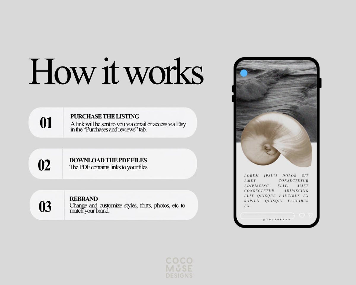 Ocean Vibe Instagram Templates Canva,  Social Media Kit Posts Carousels for Creators Travel Content [Editable] Beach Aesthetic Instagram
