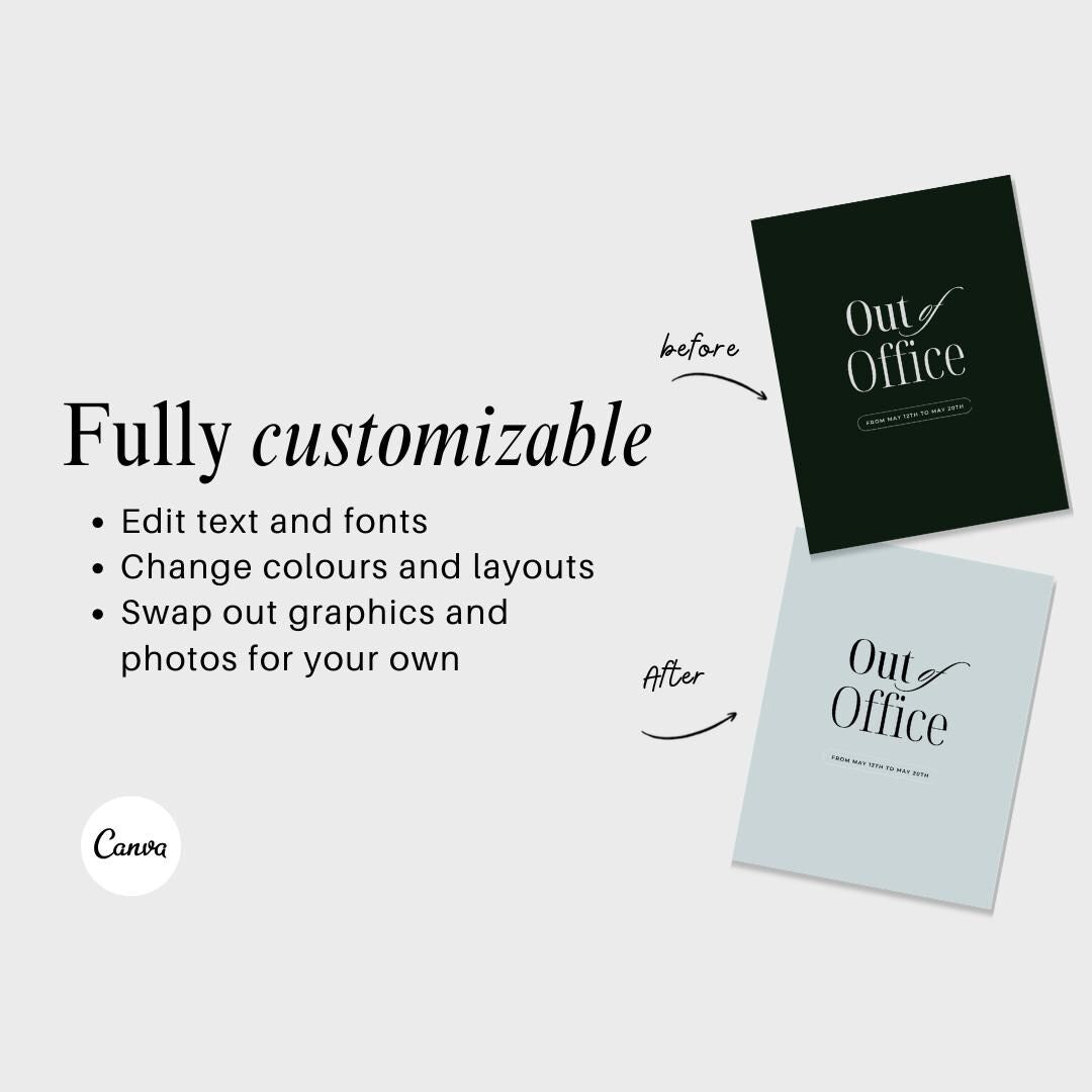 Green Instagram Templates, Canva Social Media Kit (Digital Download)