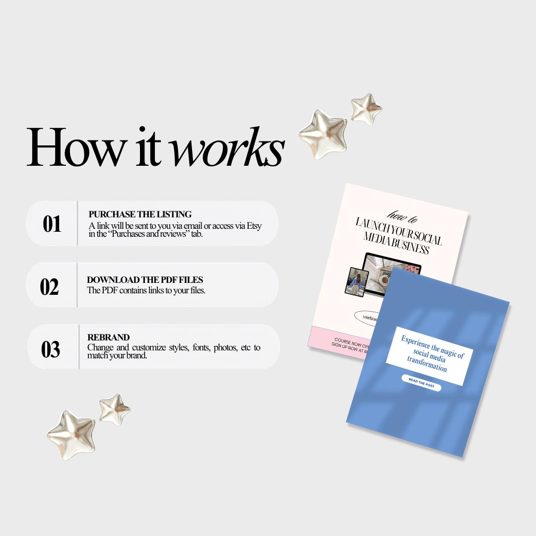 Instagram Canva Template Bundle | Pastel Social Media Templates | Content Creator Posts | Social Media Manager Canva Pack