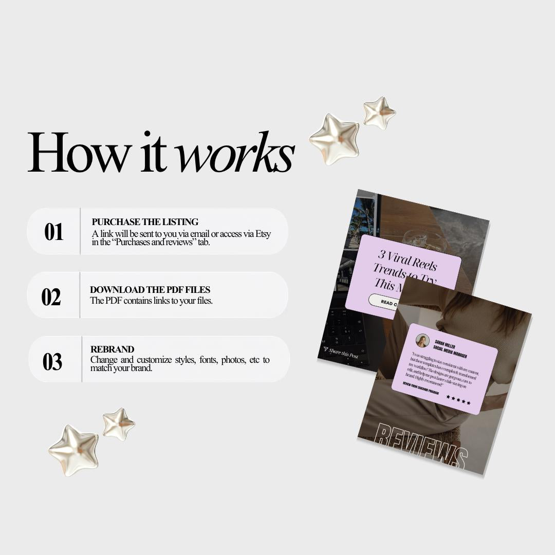 Bold Instagram Templates for Social Media Managers | Canva SMM Posts (Purple)