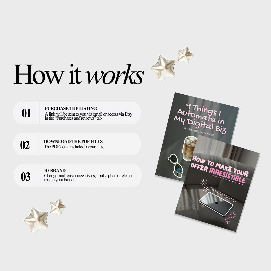 Pink Instagram Carousel Cover Templates | Canva Social Media Posts (Digital Download)