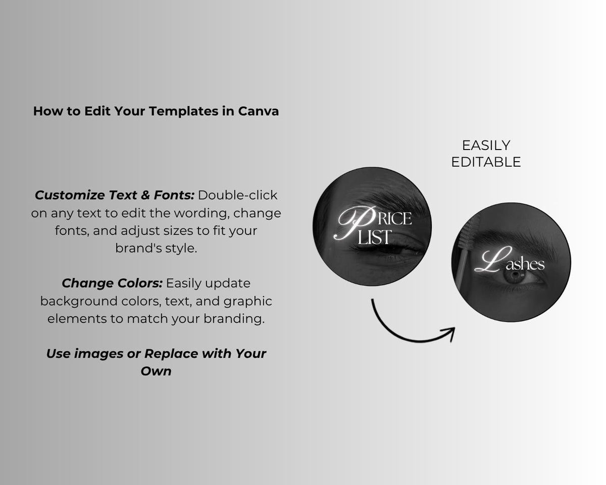 Editable Instagram highlight covers, IG story covers, Social media highlights, Canva template, Instagram icons, Brow teach, Nail Lash tech
