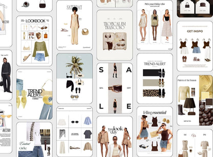 Fashion LTK Canva Templates, ltk Marketing, Gift guide, Aesthetic Instagram ltk Influencer, Amazon ltk product collages, blogger ltk post