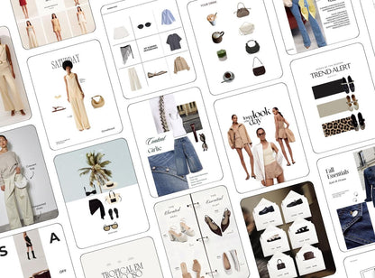 Fashion LTK Canva Templates, ltk Marketing, Gift guide, Aesthetic Instagram ltk Influencer, Amazon ltk product collages, blogger ltk post