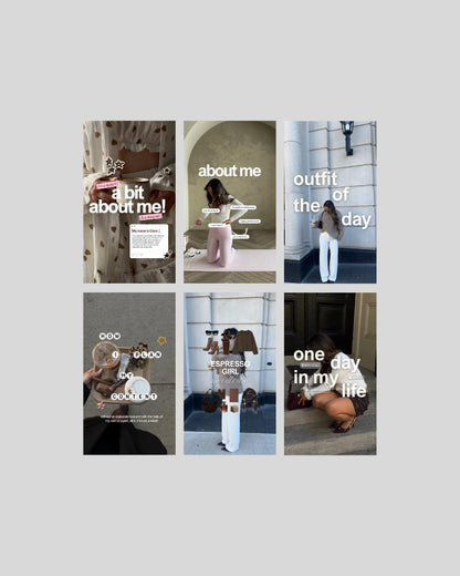 Reels Templates for Content Creators | Instagram, TikTok Video Editing (Digital Download)