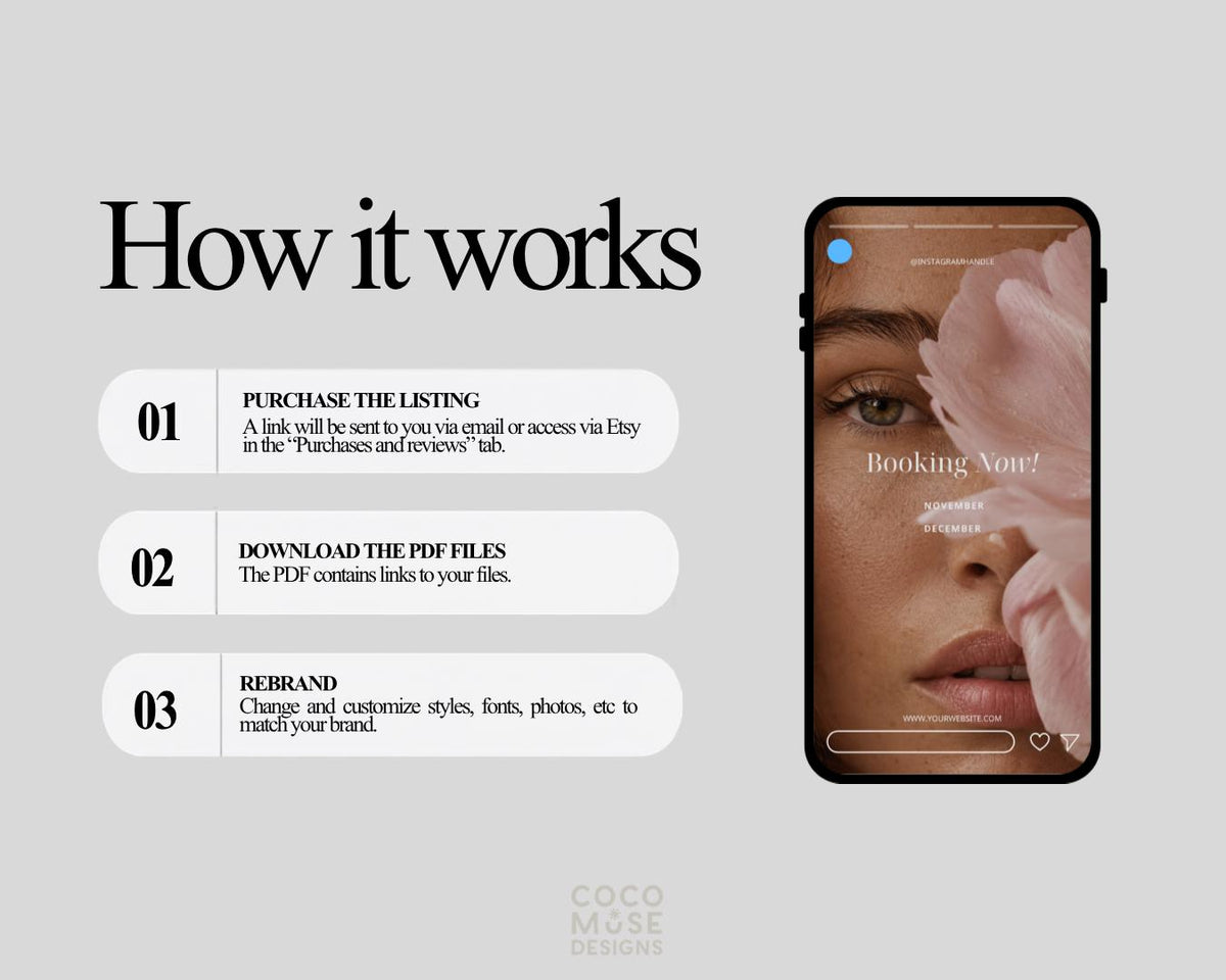 Skincare Instagram Templates, Minimalist Canva Social Media, Digital Download, Medspa Canva Designs, Esthetician Posts | Baby Blue Instagram