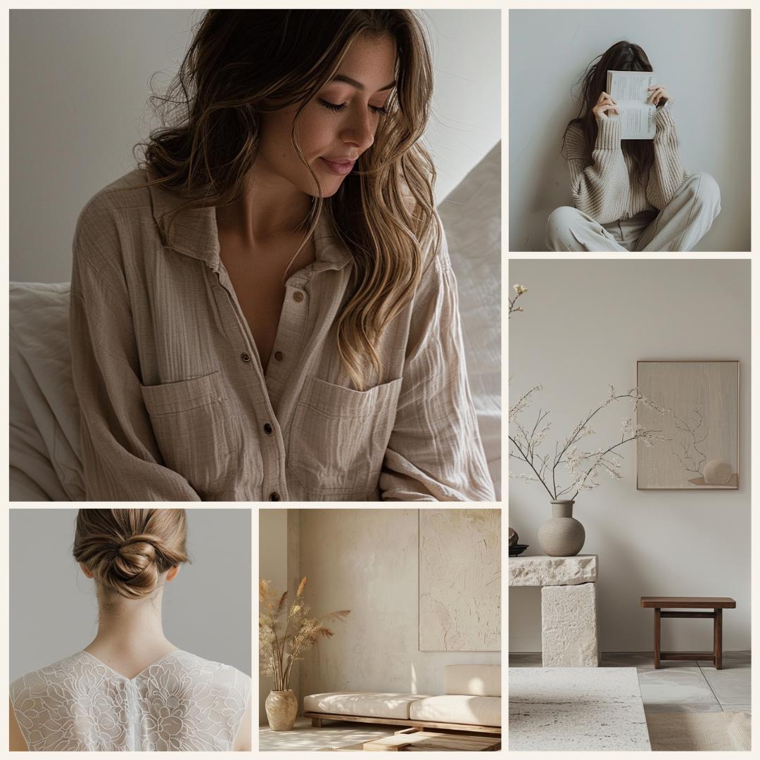 Faceless Stock Photos Bundle | 71 Neutral Aesthetic Instagram Photos | Faceless Content Creator Pack | Beige Lifestyle Digital Download