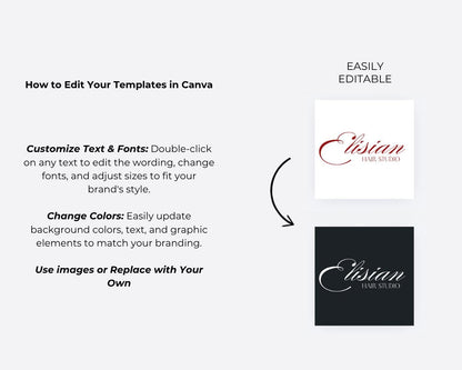 Hair Logo Designs Business Logo Beauty Hair Salon Logo Hairstylist Designer Hair Logo Beauty Salon Sign Logo Nail Tech Logo Hair Artist logo