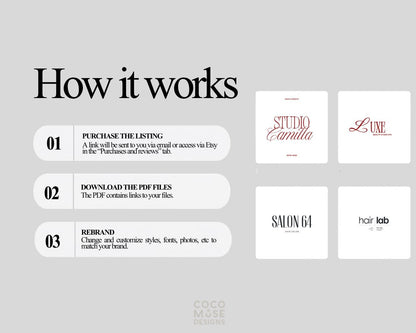 Hair Logo Designs Business Logo Beauty Hair Salon Logo Hairstylist Designer Hair Logo Beauty Salon Sign Logo Nail Tech Logo Hair Artist logo