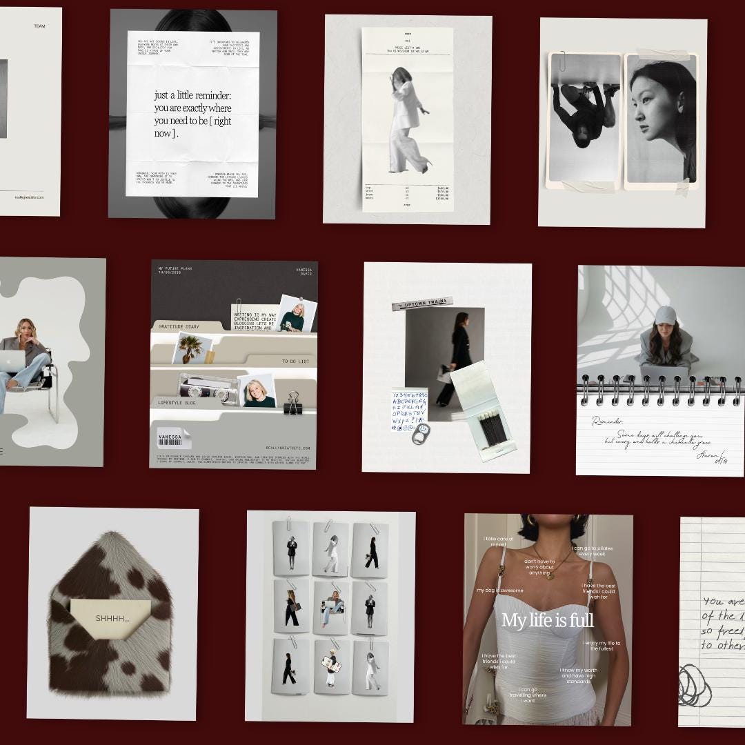 Editable Instagram Templates | Modern Social Media Feed Design (Canva)