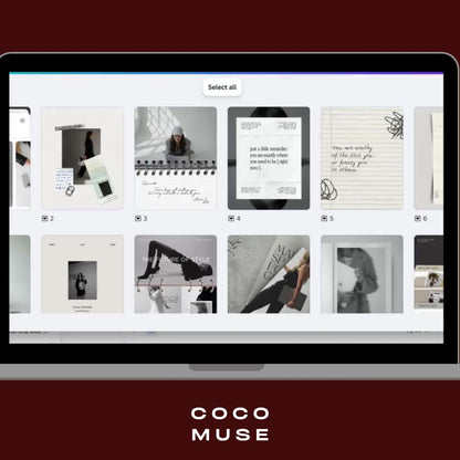 Editable Instagram Templates | Modern Social Media Feed Design (Canva)