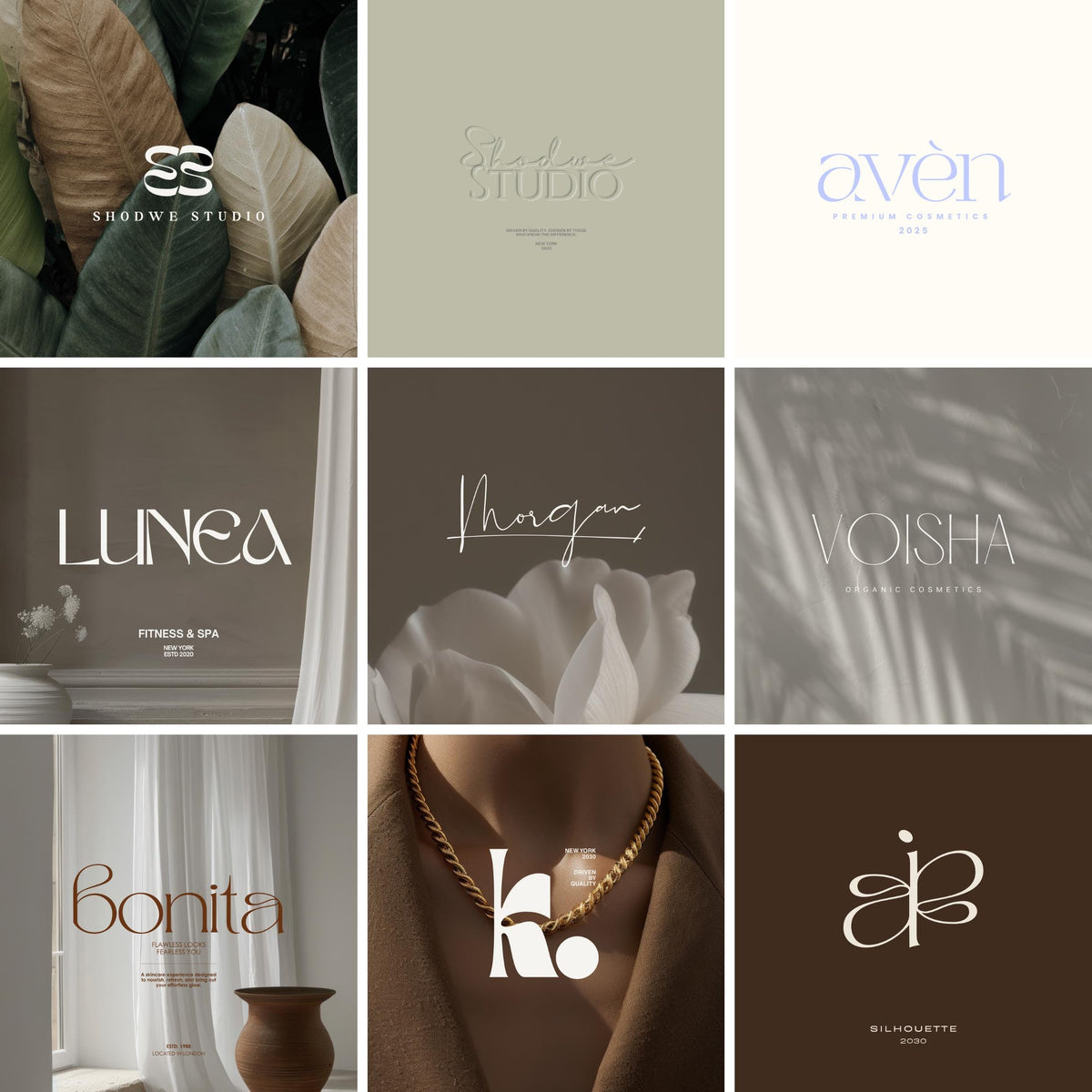 Custom Logo Suite | Minimalist Brand Design