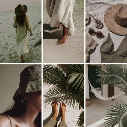 Summer Stock Photos | 88 Coastal Aesthetic Instagram Photos | Beach Boho Lifestyle Bundle | Warm Editorial Content Creator Digital Download