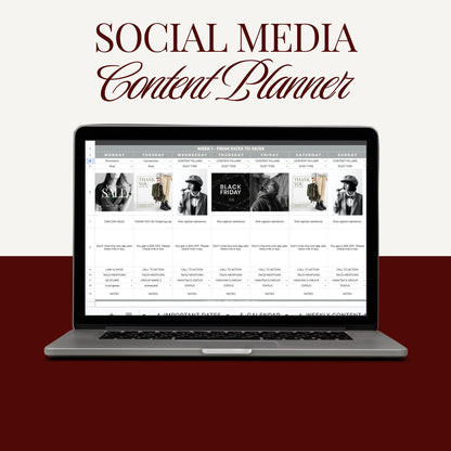 Content Planner Google Sheets