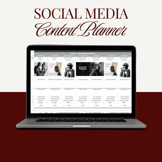 Content Planner Google Sheets