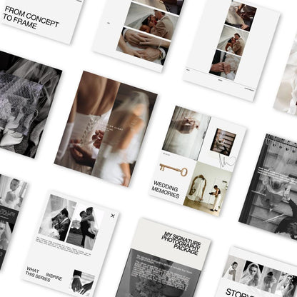 Photographer Instagram Posts Canva Template - preview 5