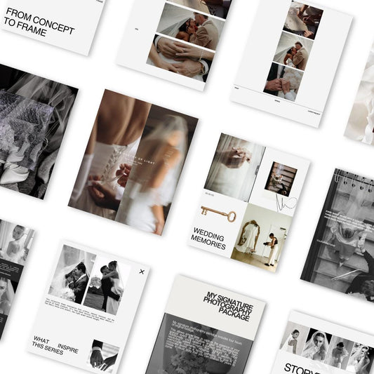 Photographer Instagram Posts Canva Template - preview 5