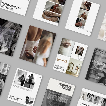 Photographer Instagram Posts Canva Template - preview 6