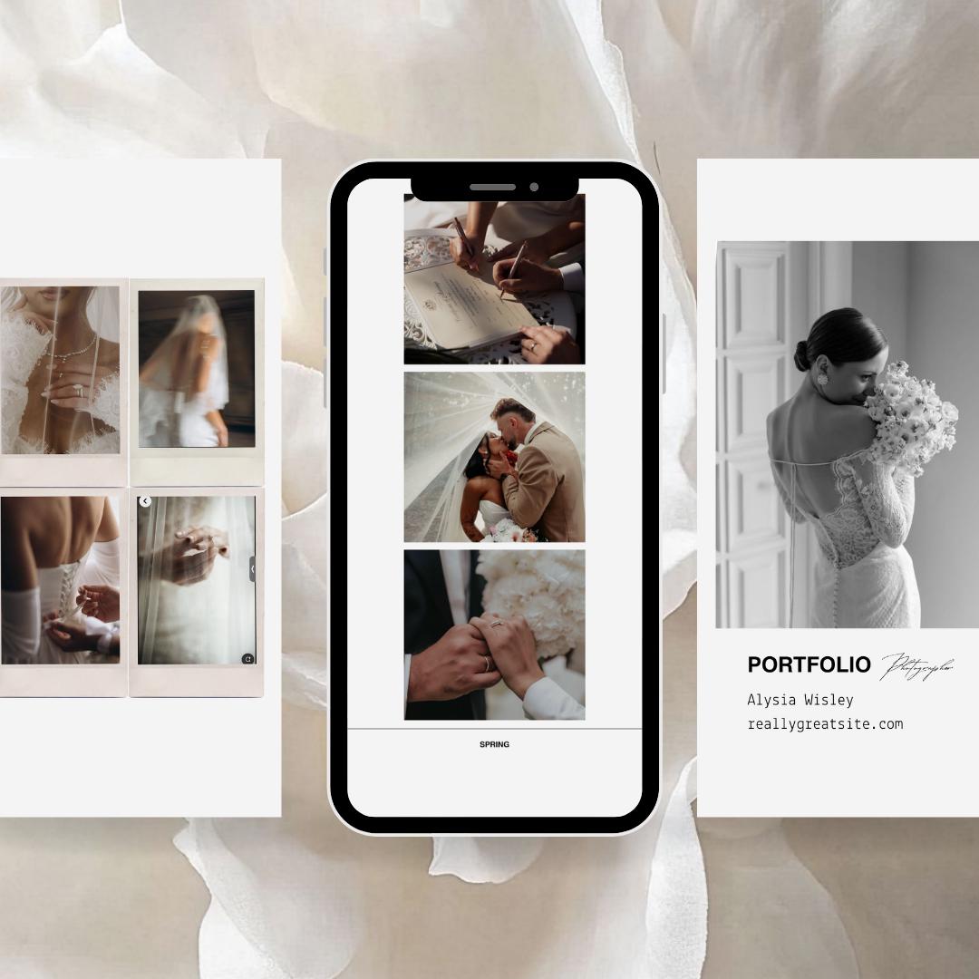 Photographer Instagram Posts Canva Template - preview 8