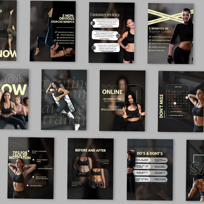 Fitness Coach Canva Templates - preview 5