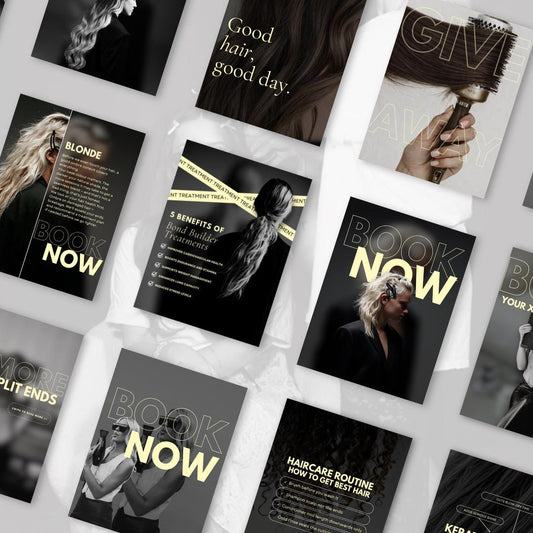 Hair Stylist Instagram Templates
