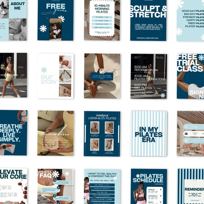 Pilates Instagram Templates - preview 5
