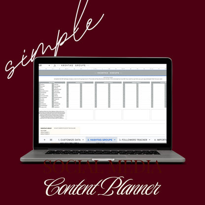 Content Planner Google Sheets - preview 3