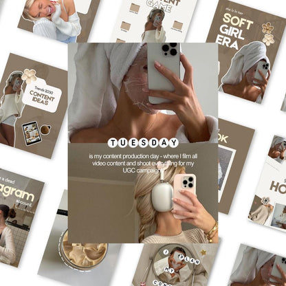 Neutral Aesthetic Instagram Coaching Templates - preview 10