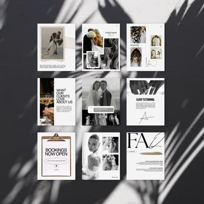 Photographer Instagram Posts Canva Template - preview 3